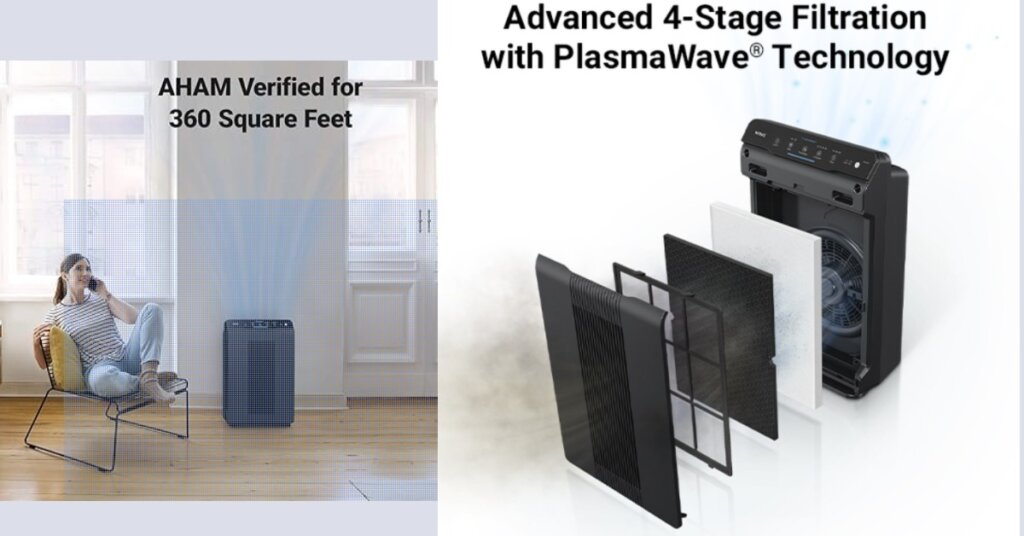 What is PlasmaWave Technology in Air Purifiers