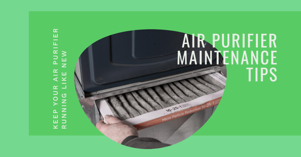 how to clean air purifier filters