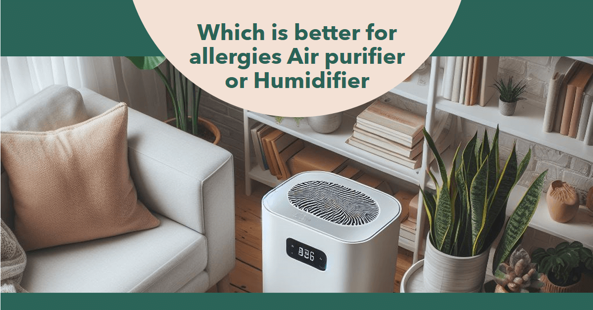 Which is better for allergies air purifier or humidifier