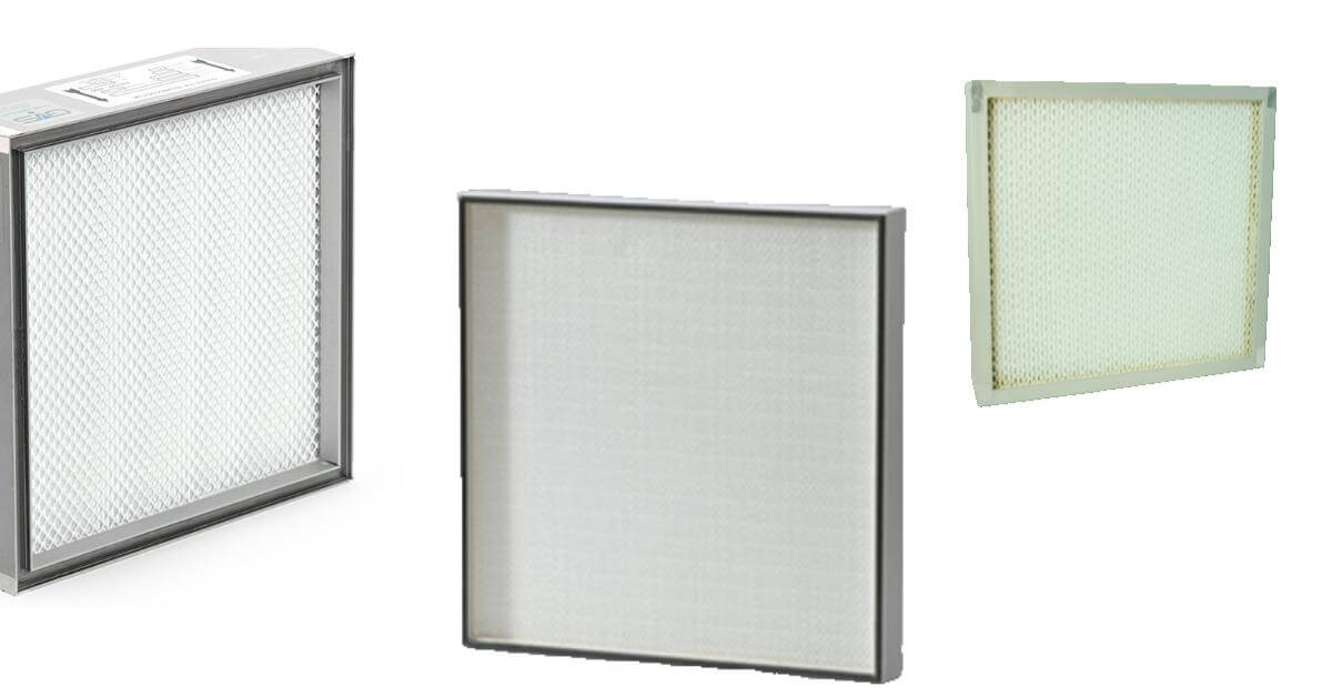 Mini Pleat HEPA Filters